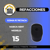 Goma P/Petaca Kent 15