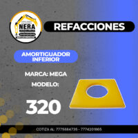 Amortiguador inferior Mega 320