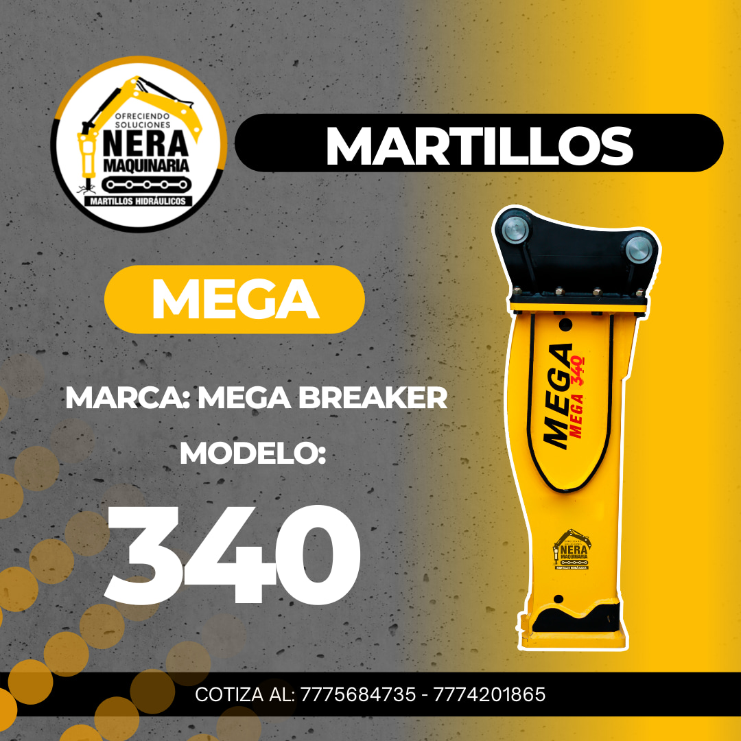 Martillo Mega Breaker 340
